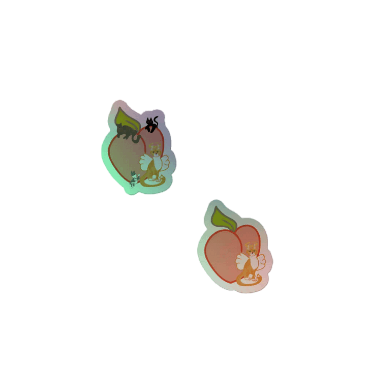 Angel Tigg ~ Holographic Sticker Sheet product image (2)