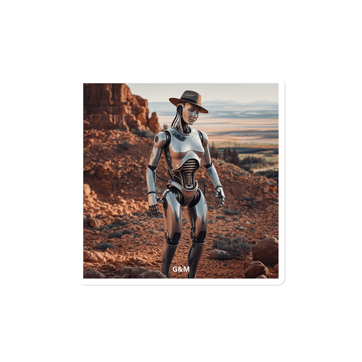#1 - The Cyberpioneer Fridge Magnet product image (2)