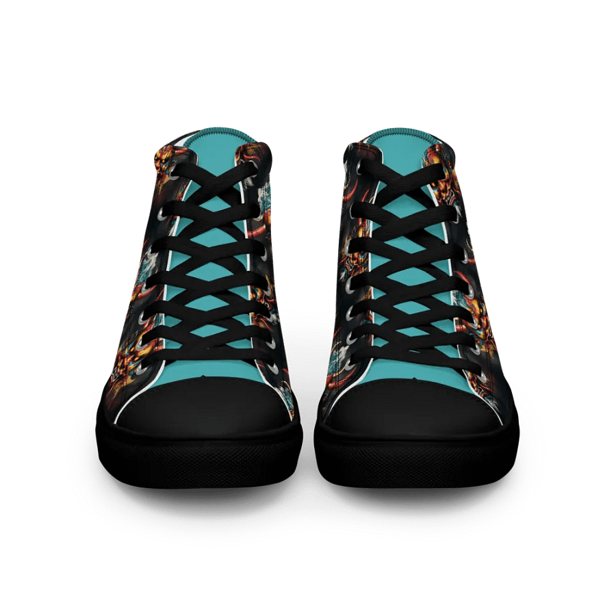 Oni Fierce Faces High Top Canvas Shoes product image (3)