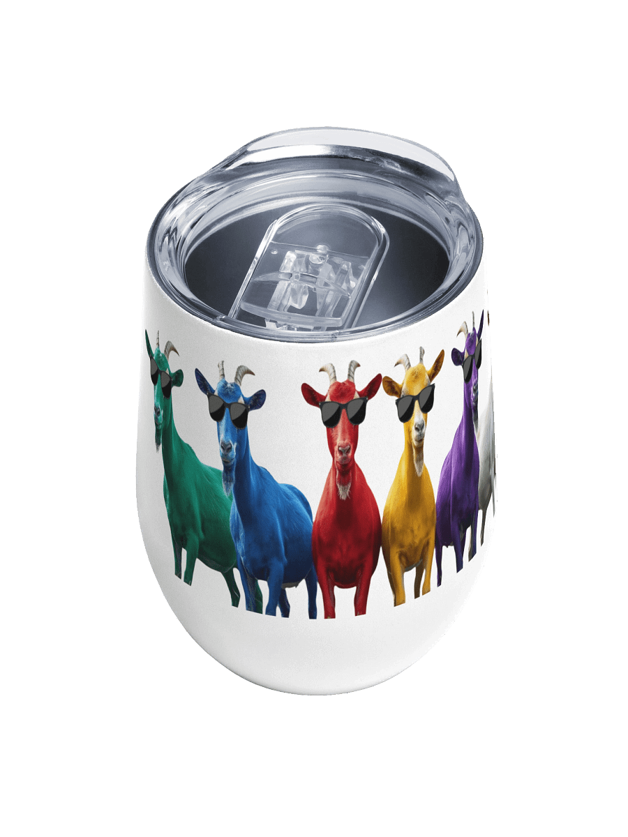 Cool Goat Squad Wine Tumbler product image (4)