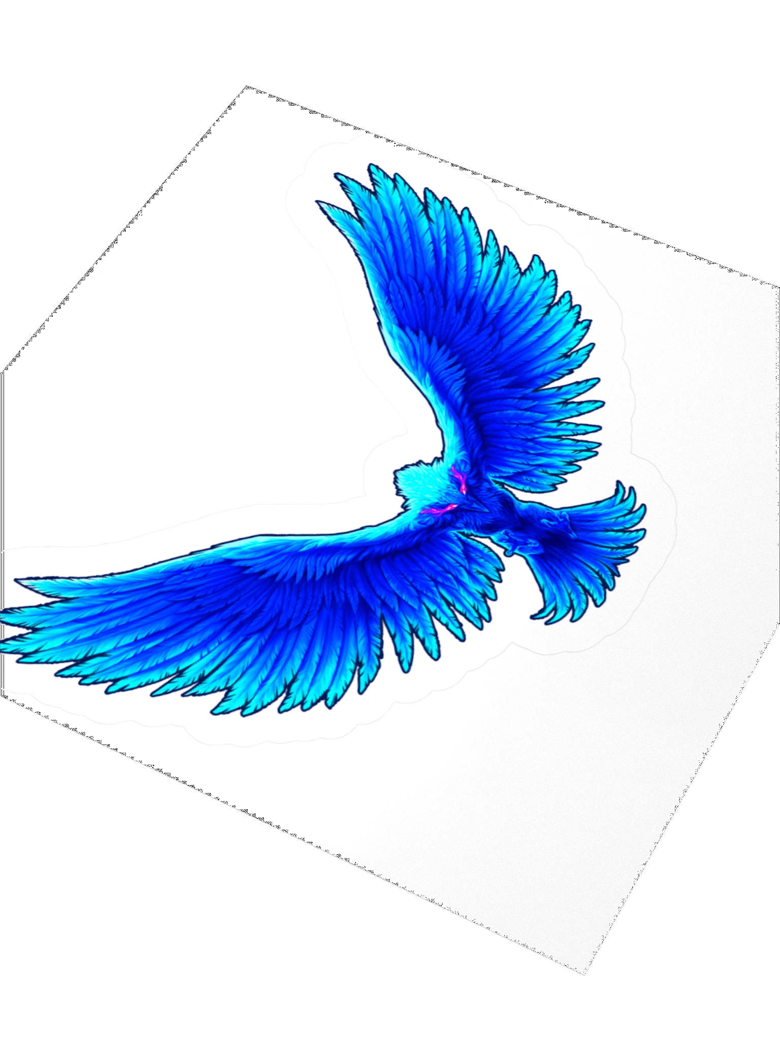 Blue Raven Sticker product image (7)