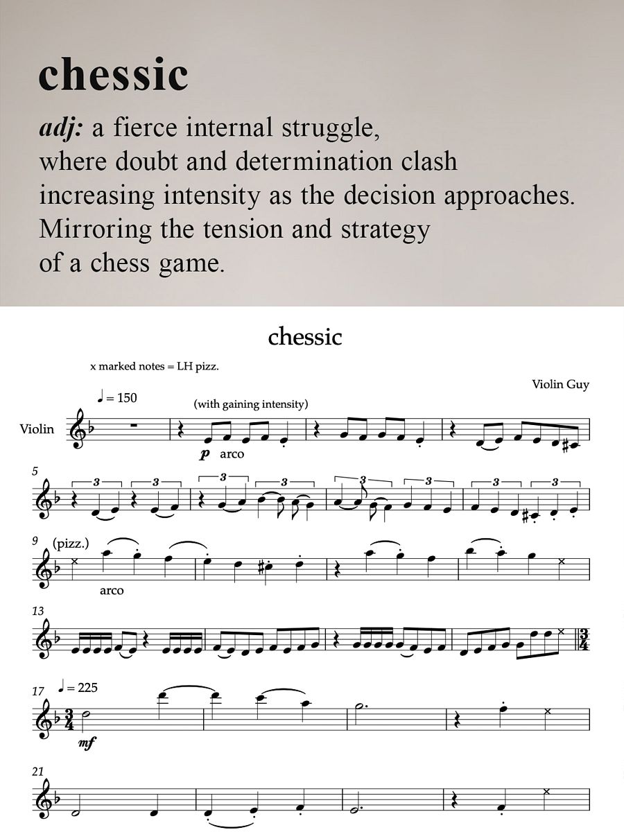 chessic - Sheet Music product image (1)
