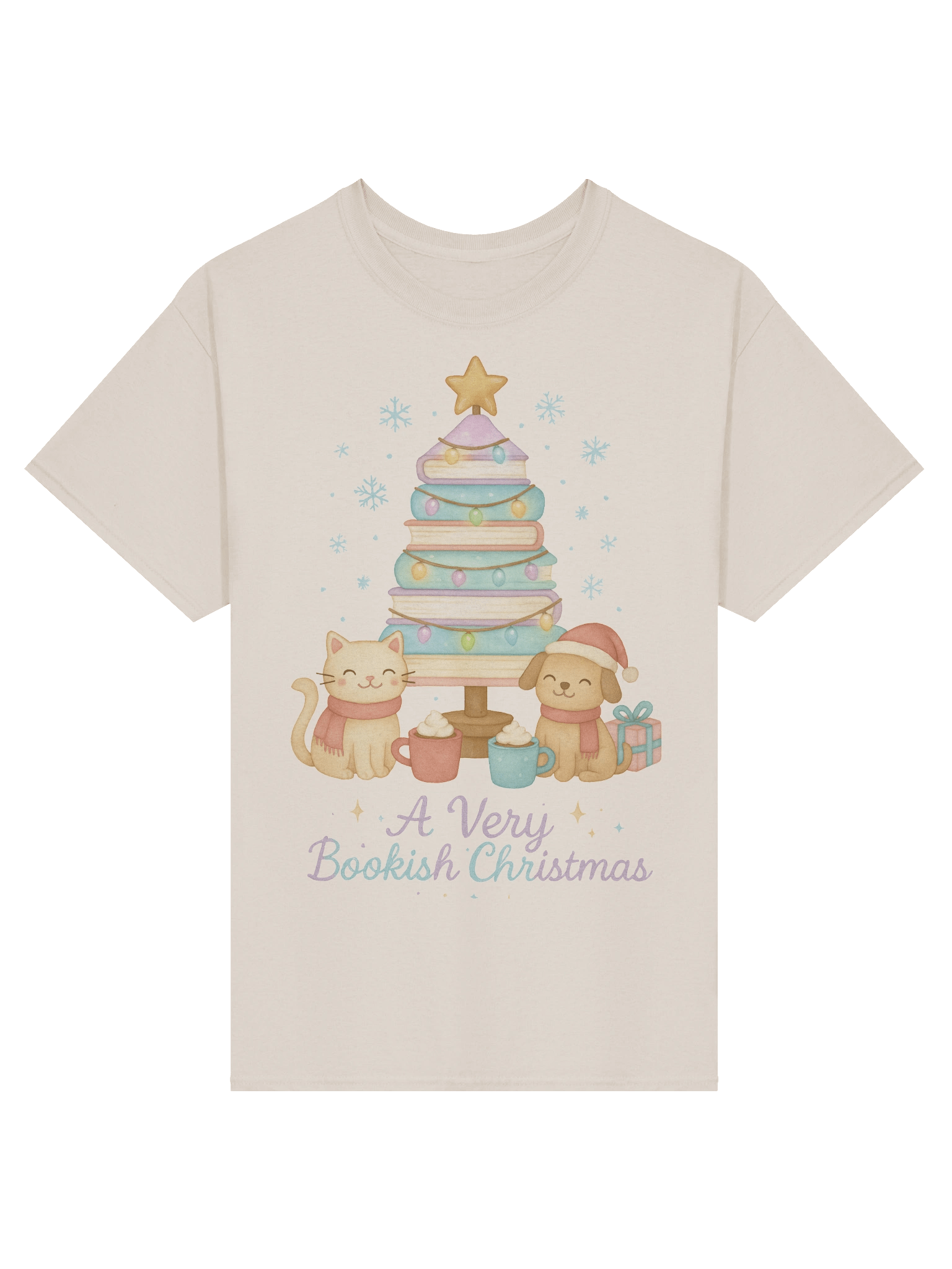 Book Tree Christmas T-Shirt | A Very Bookish Christmas” product image (97)