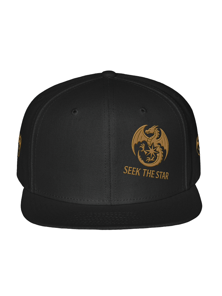 🌟 Gold Dragon Snapback – Seek the Star 🌟 “You were born from stardust and you remember the way back. product image (6)