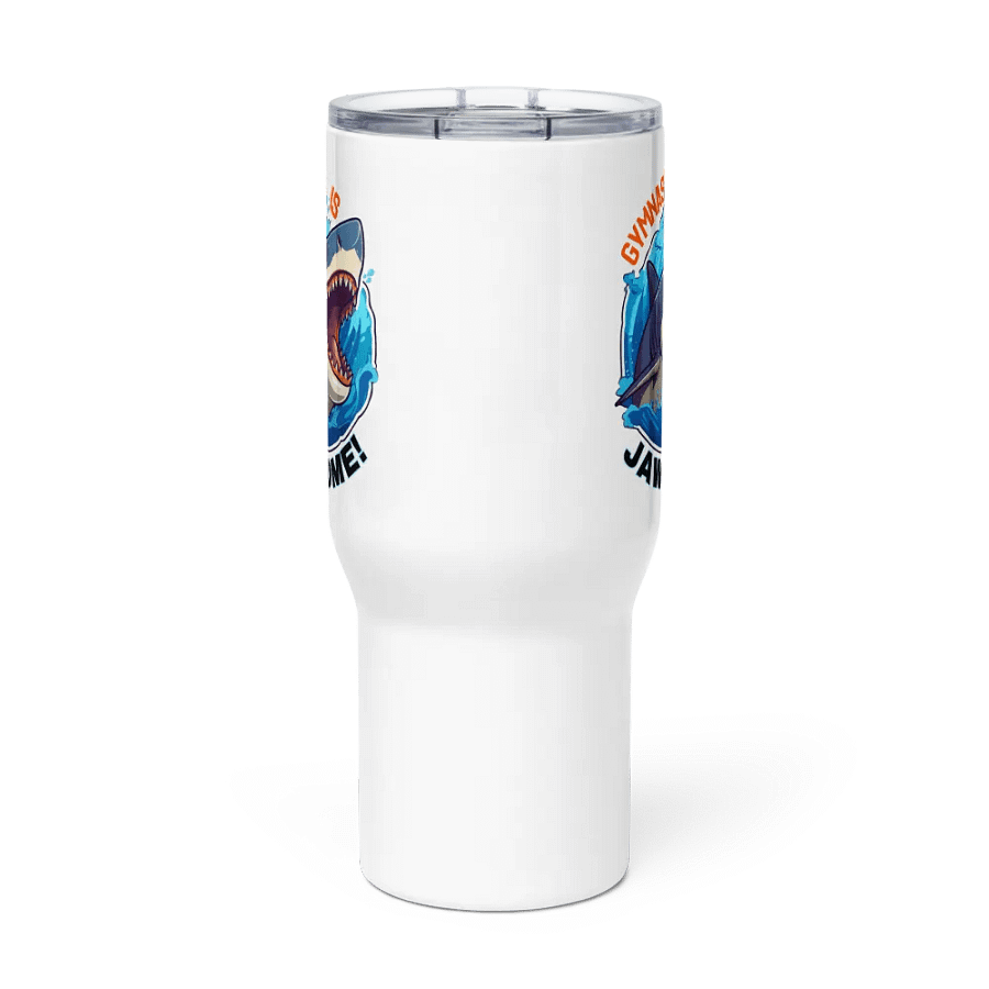 Gymnasticis is JAWSOME! Stainless Steel Travel Mug product image (7)