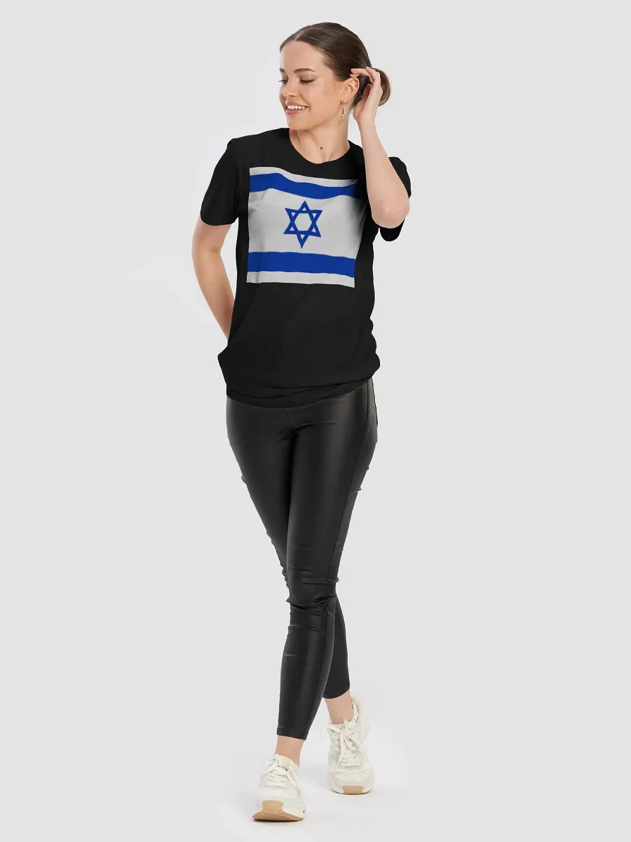 Supersoft Unisex Israeli Flag T-Shirt | Graphic Grove Exclusive product image (2)