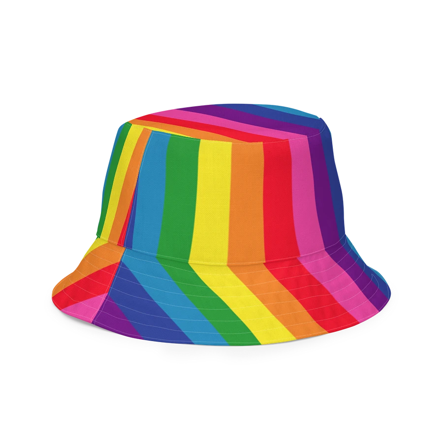 1978 Rainbow Pride Flag = 8-Color - All-Over Print Bucket Hat product image (7)