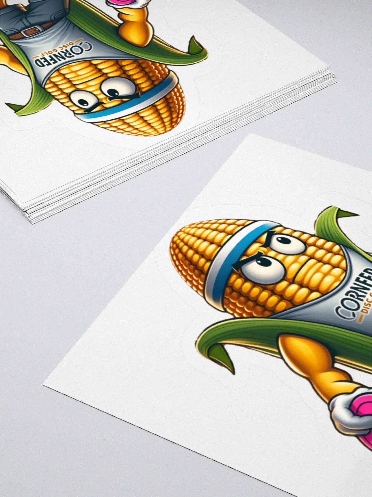Cornfed Disc Golf Sticker 3" product image (4)