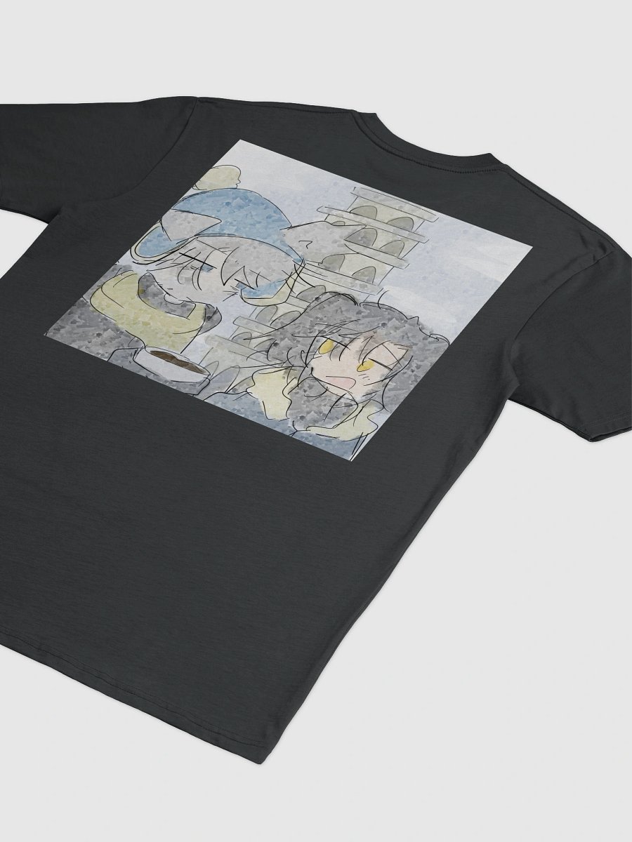 Grey hound and the black-coated retriever Vacation T-shirt product image (6)