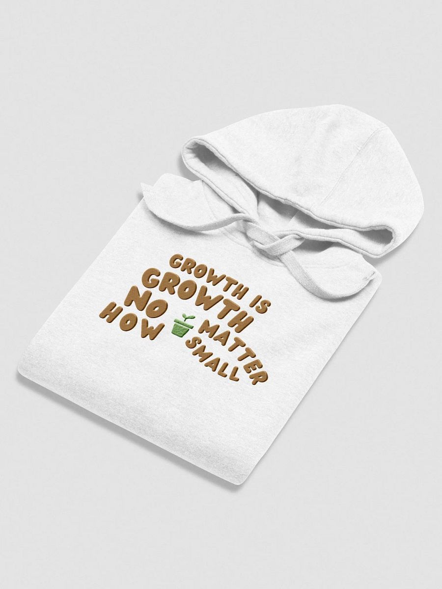 GROWTH IS GROWTH | HOODIE | EMBROIDERED product image (6)