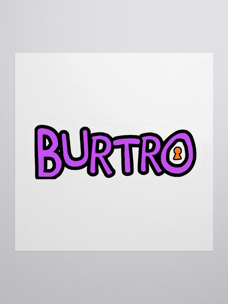 Burtro Logo Sticker product image (2)