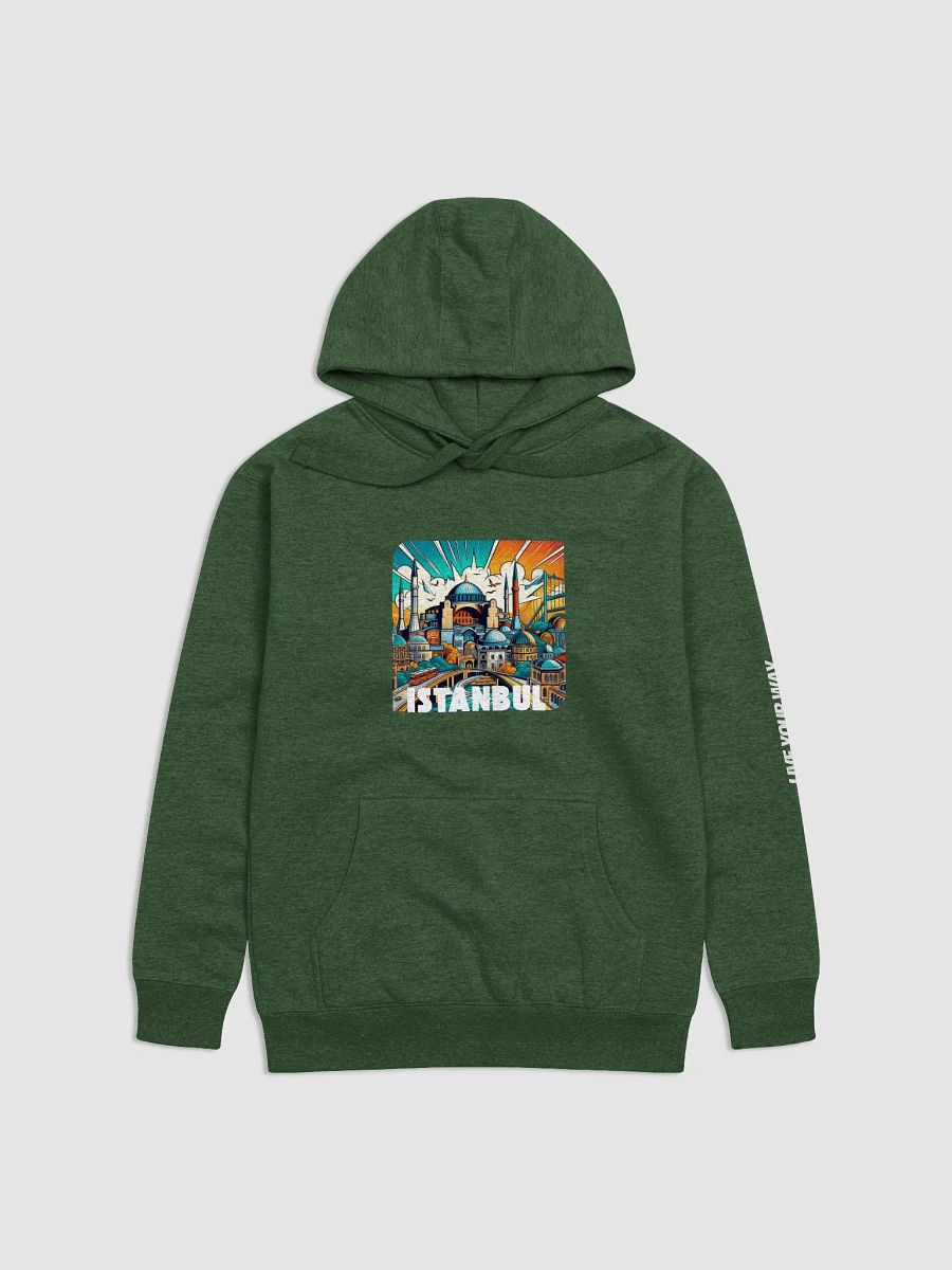 Empowerment Vertical Hoodie | AI Design Istanbul city Turkey product image (1)
