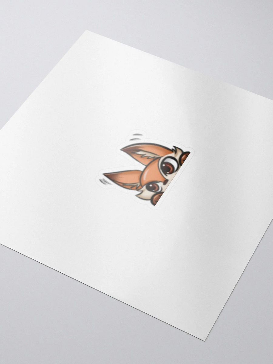 Foxxy Lurk Emote Sticker 1.5