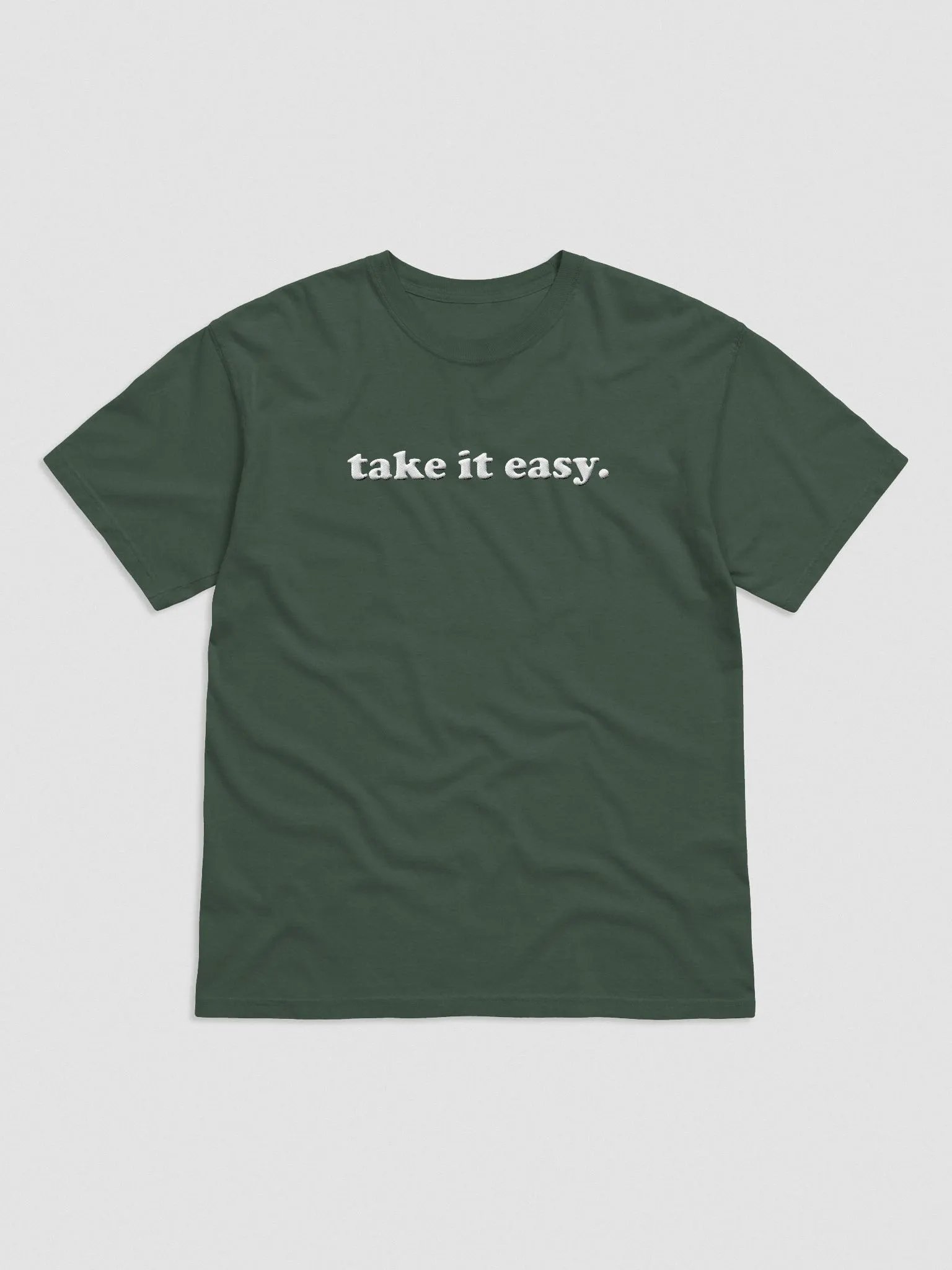 take it easy (embroidered t shirt) product image (1)