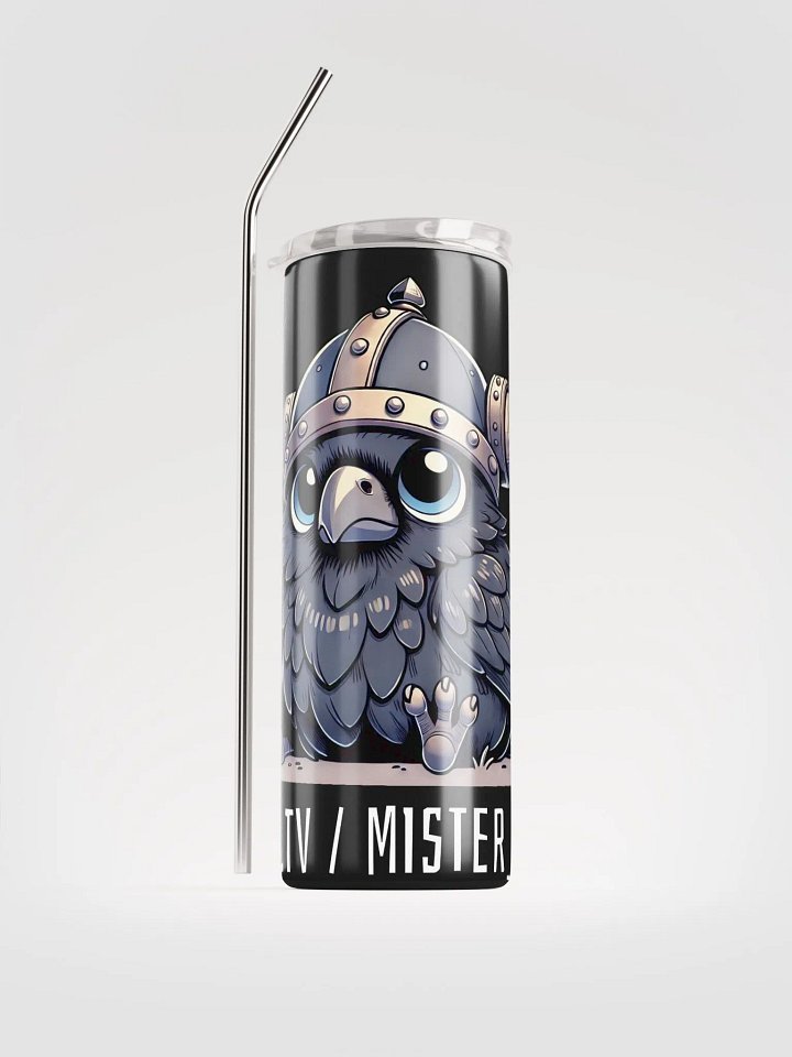 Edelstahlbecher - Wikinger Rabe product image (1)
