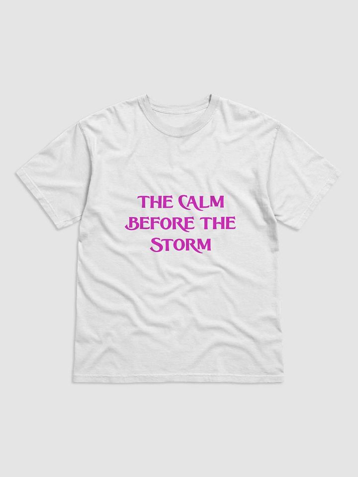 THE CALM BEFORE THE STORM(PINK PRINT) product image (1)