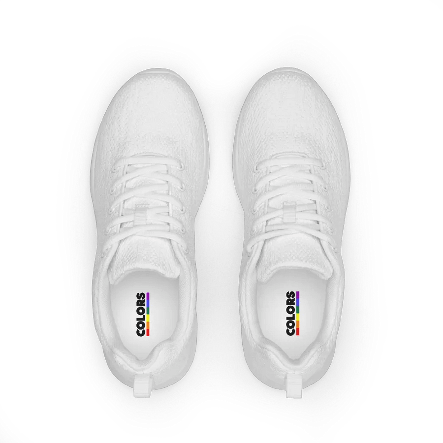 Women's White Sneakers Lace-up Sports Shoes product image (1)