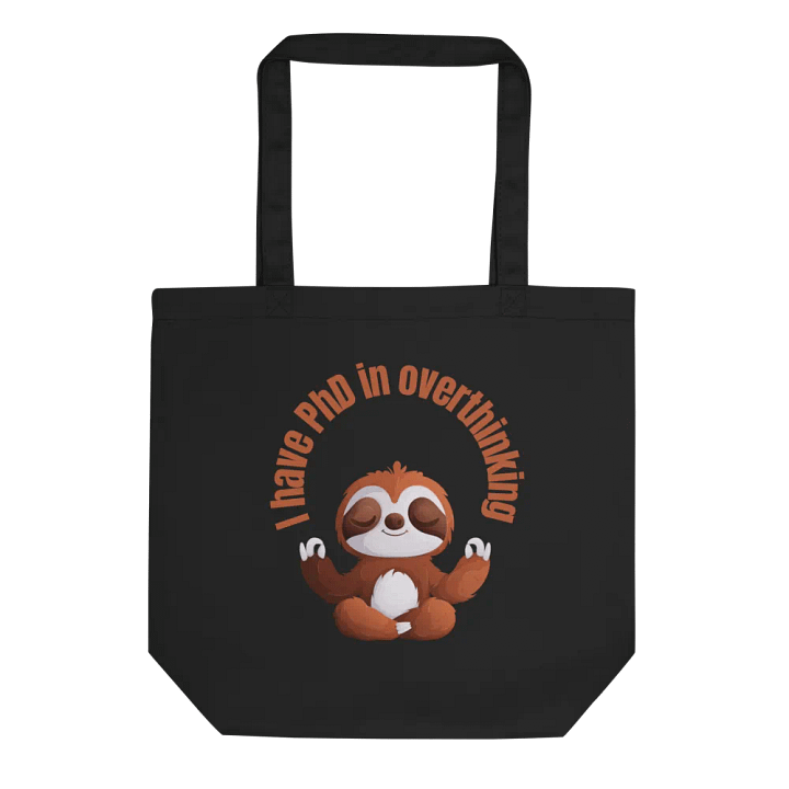 Zen Sloth Eco Tote product image (3)