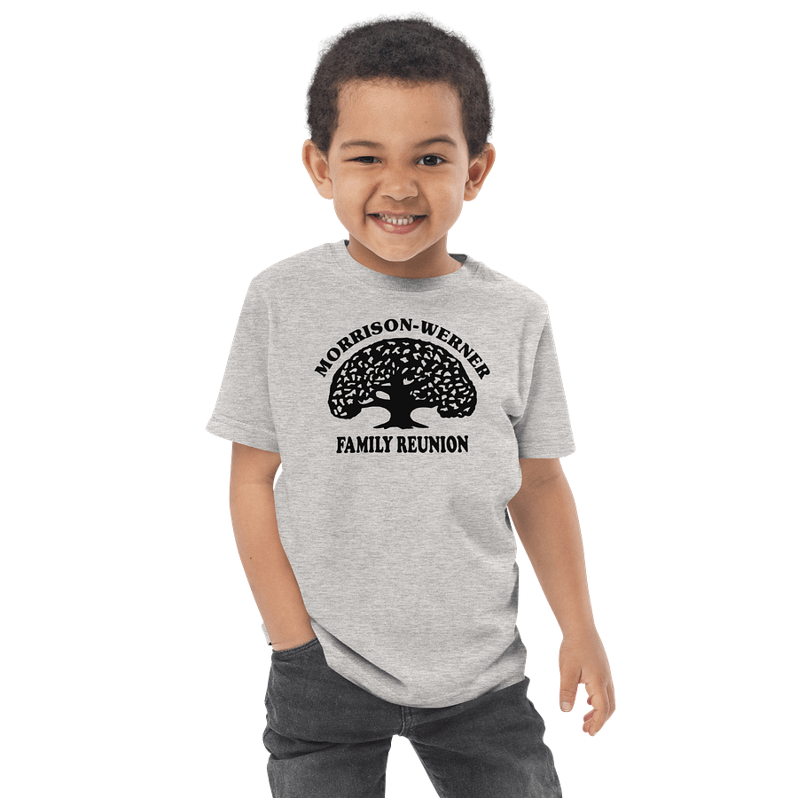 "Morrison-Werner Family Tree" Toddler Jersey Tee (Light) product image (4)