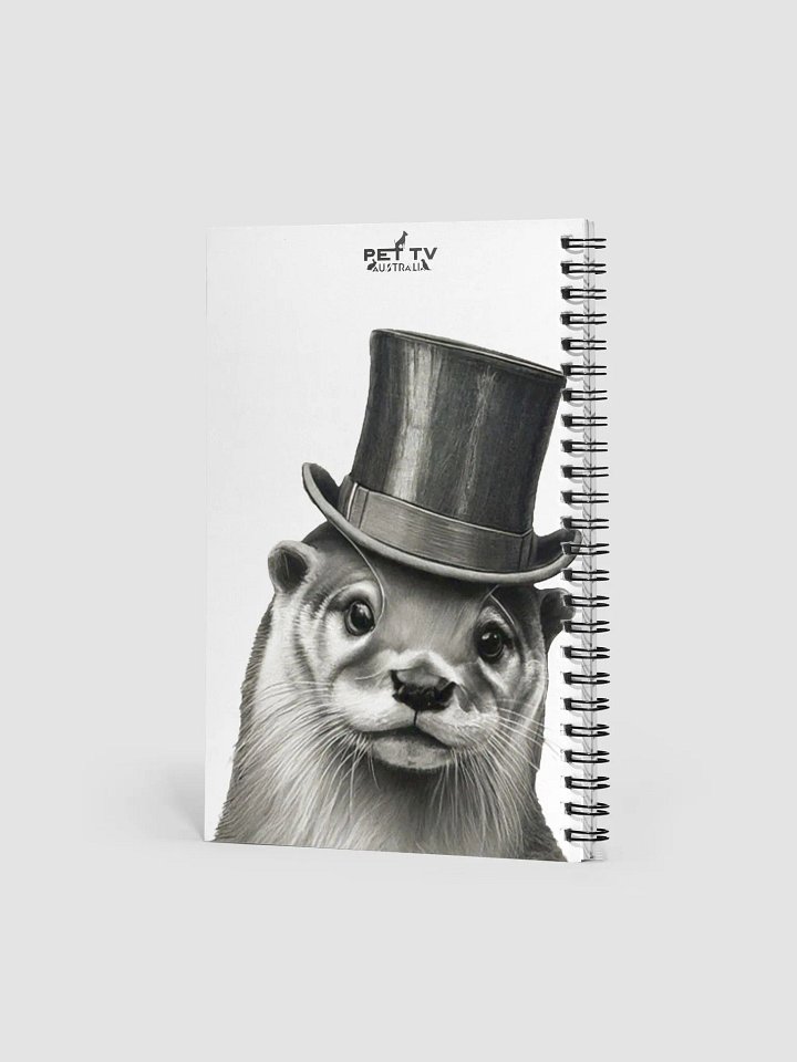Otter with Top Hat - Notebook product image (2)