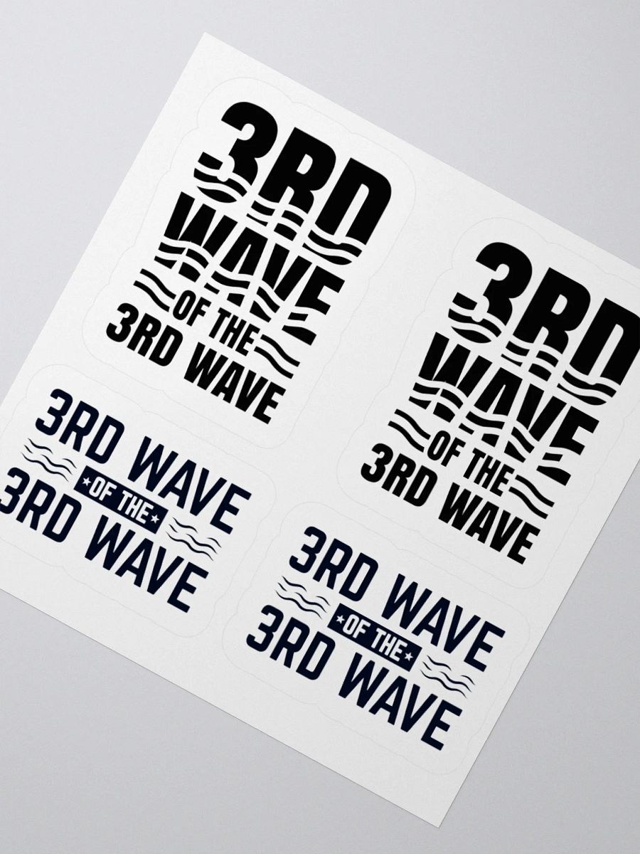 3rd Wave Of The 3rd Wave Stickers (#2) product image (5)