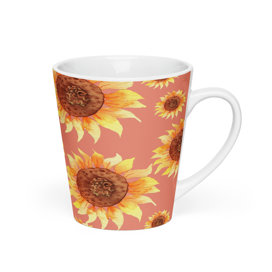 Sunflower Pink Latte Mug product image (3)
