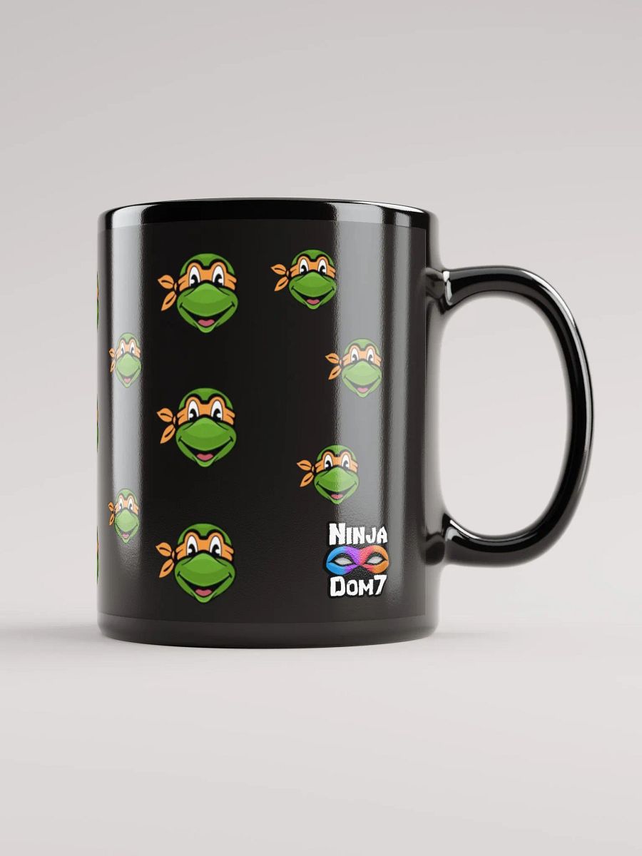 Team Mikey Black Glossy Mug product image (4)