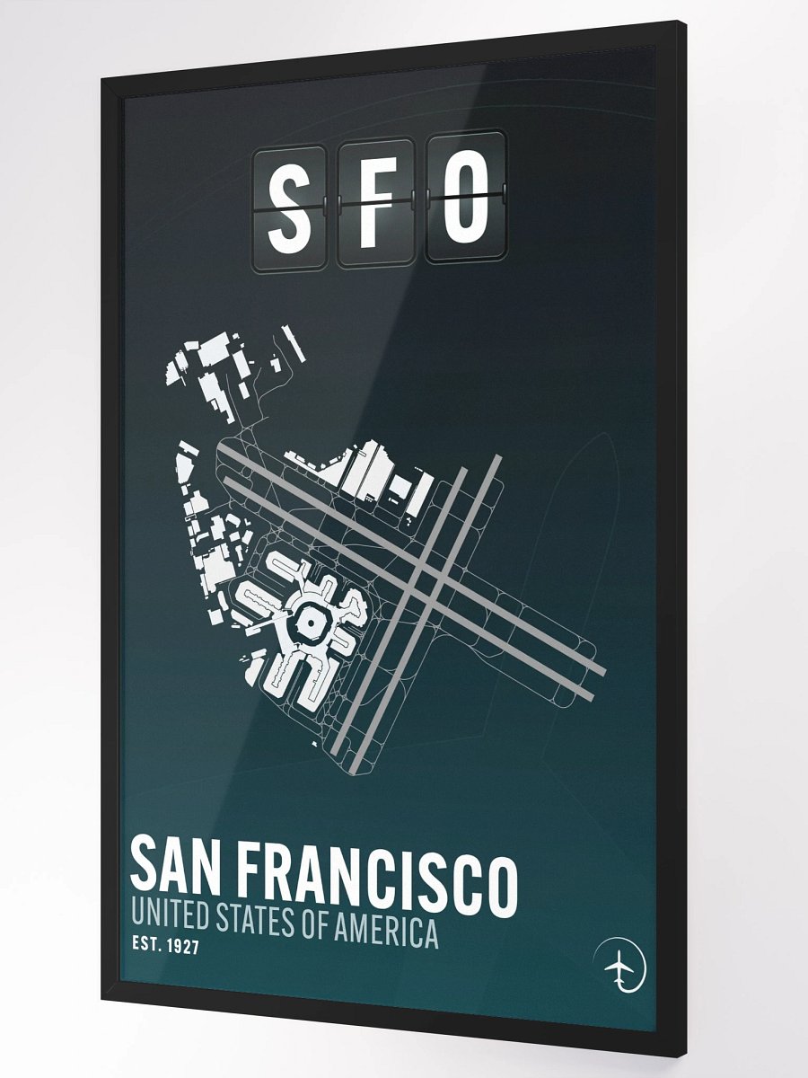 San Francisco Poster (Framed) product image (3)