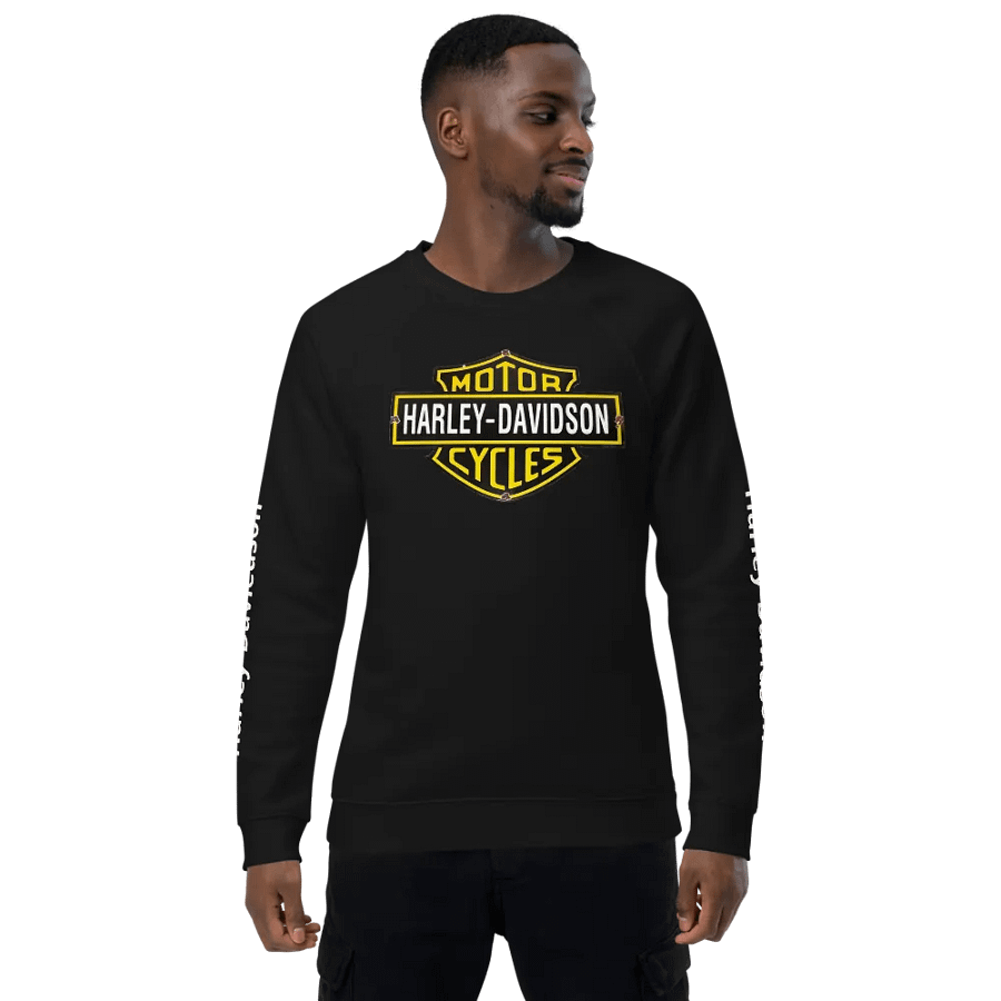 Harley-Davidson Logo Organic Raglan Sweatshirt product image (1)