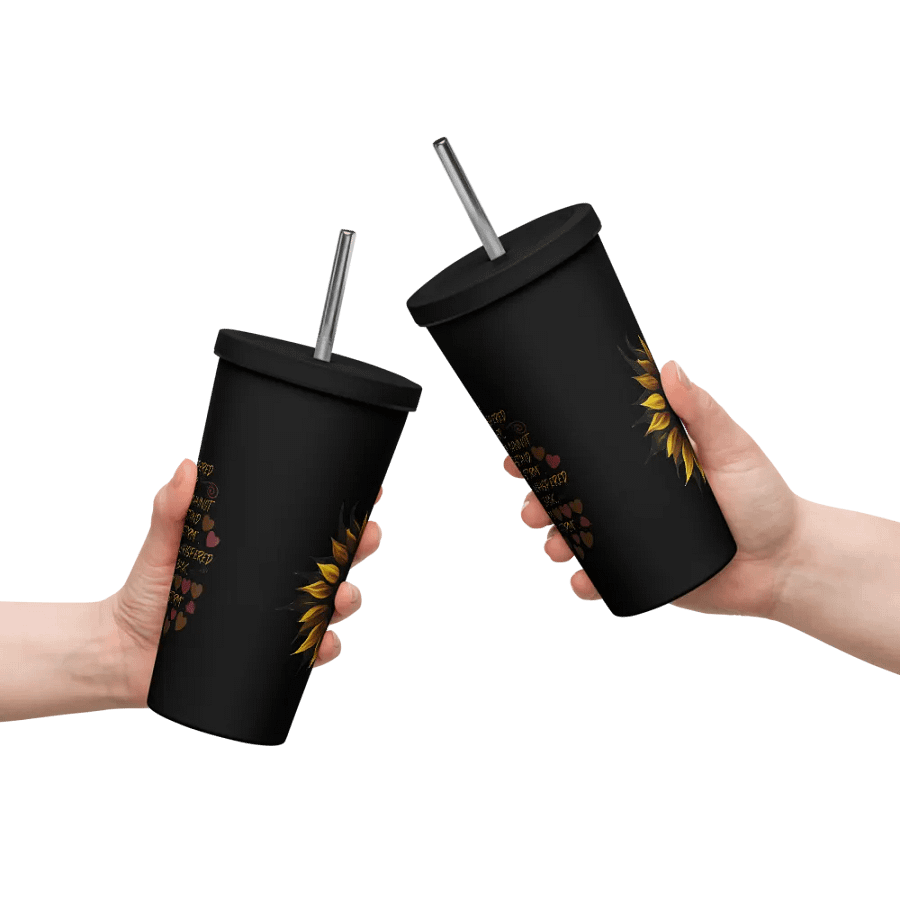 I Am the Storm Sunflower Insulated Tumbler product image (10)