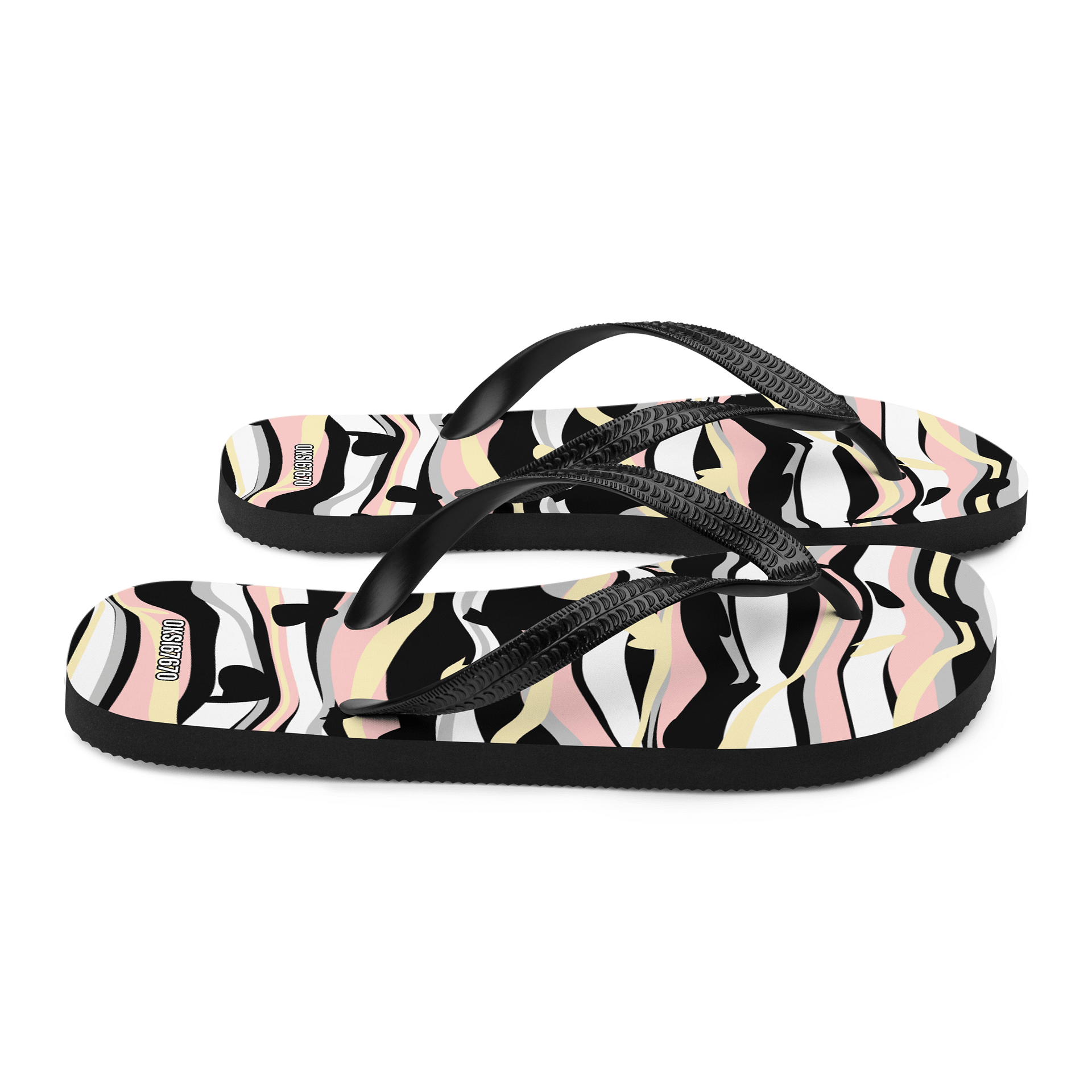 Symmetry Wave Custom Flip-Flops product image (6)