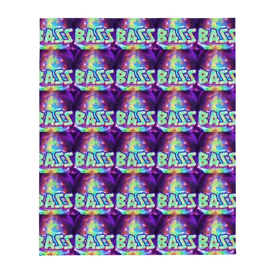 Hyper Bass Throw Blanket product image (1)