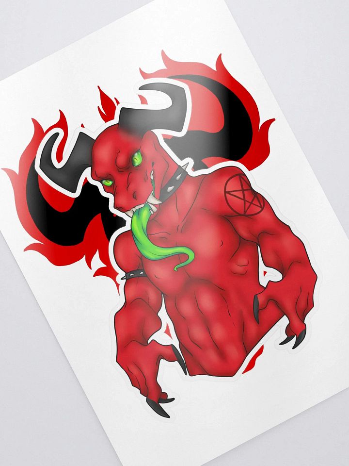 Big Rage Demon Sticker product image (2)