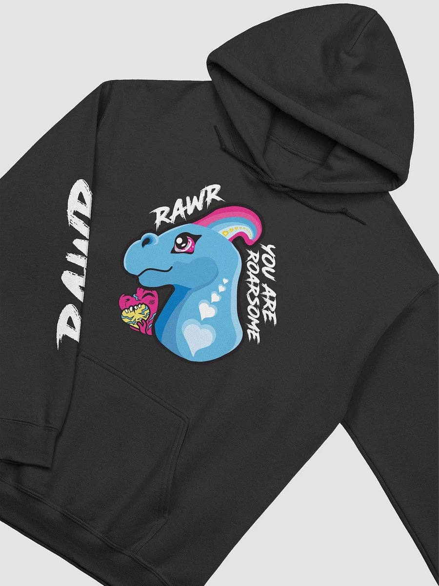 ROARSOME Pansexual Parasaur Full Length Hoodie (Dark) product image (2)