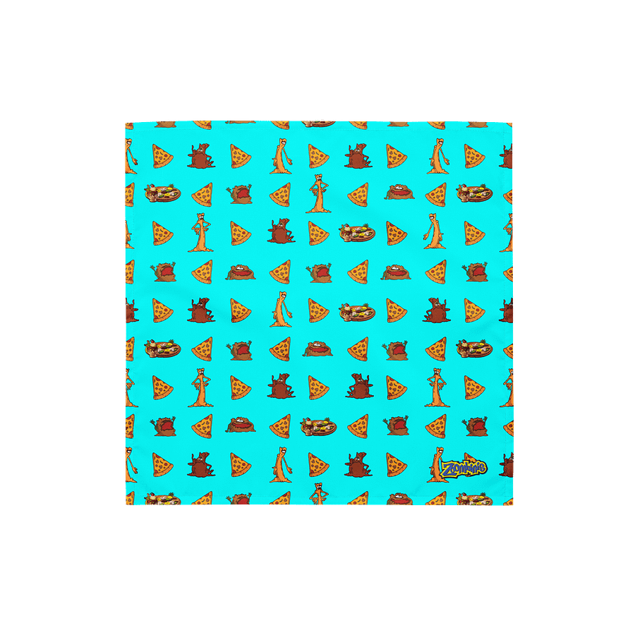 Pizza Panic Bandana - Blue product image (3)