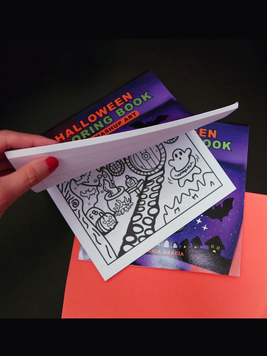 Halloween Coloring Book: Movie Mashup Art product image (4)