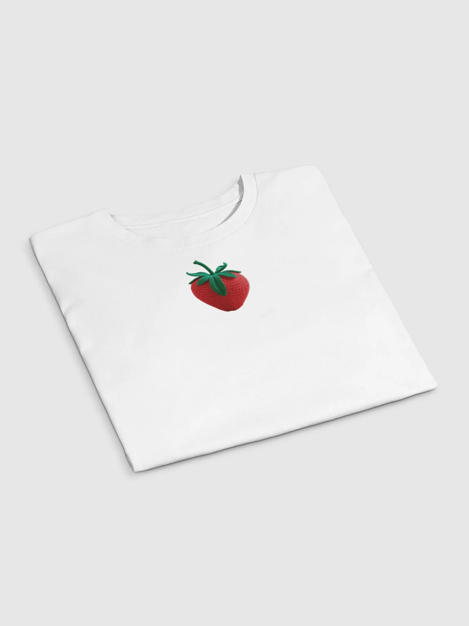 CozyAvocado Women's Premium Strawberry Crop Top #5 product image (3)