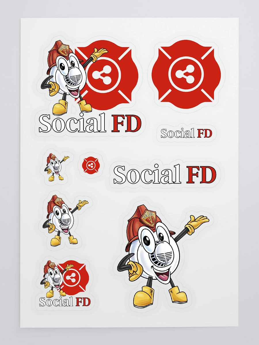 Social FD Sticker Sheet product image (3)