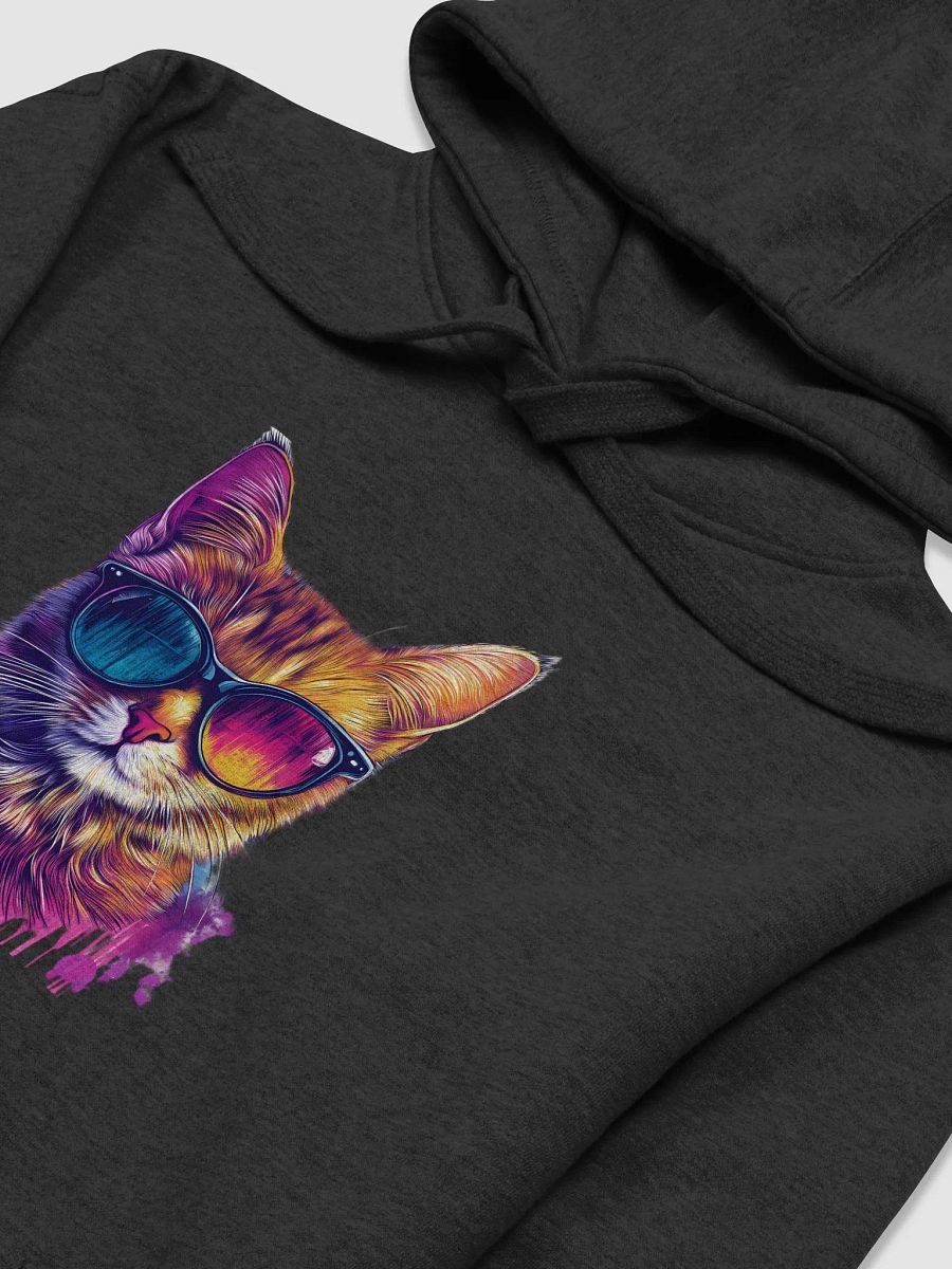 Vivid Cat Graffiti Sunglasses Hoodie product image (30)