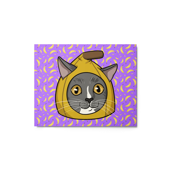 BananaSnugs metal wall art product image (2)
