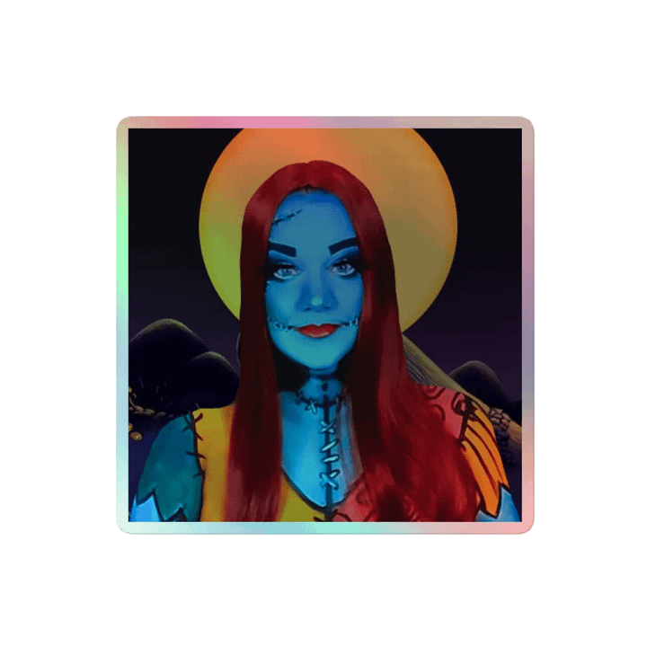 0athy Sally Cosplay Holo Sticker product image (2)