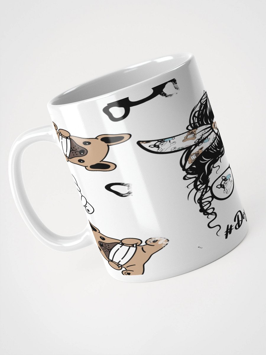 Dogmom Delight White Glossy Mug product image (4)