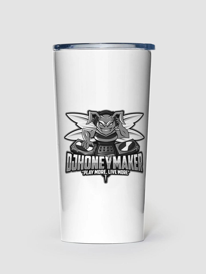 Black & White Logo Stainless Steel Tumbler product image (1)