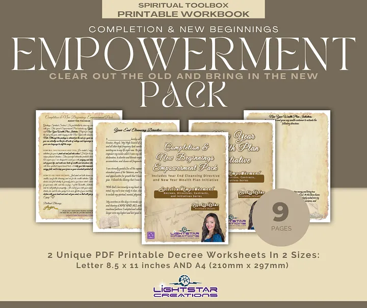 Completion & New Beginnings Empowerment Pack Workbook product image (1)