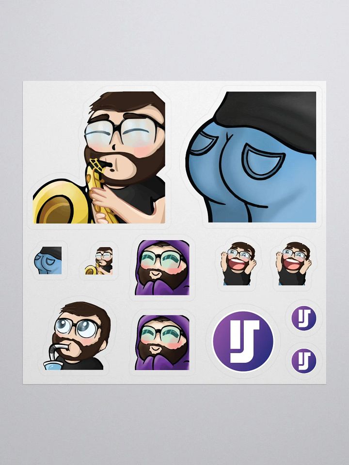 Emote Sticker Pack 1 product image (1)