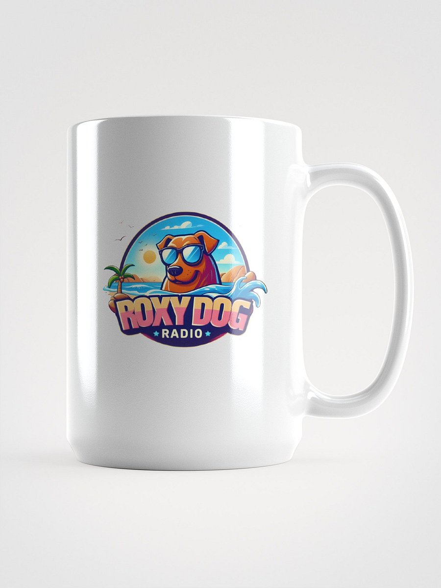 Roxy Dog Radio Cool Dog on The Beach Mug product image (1)