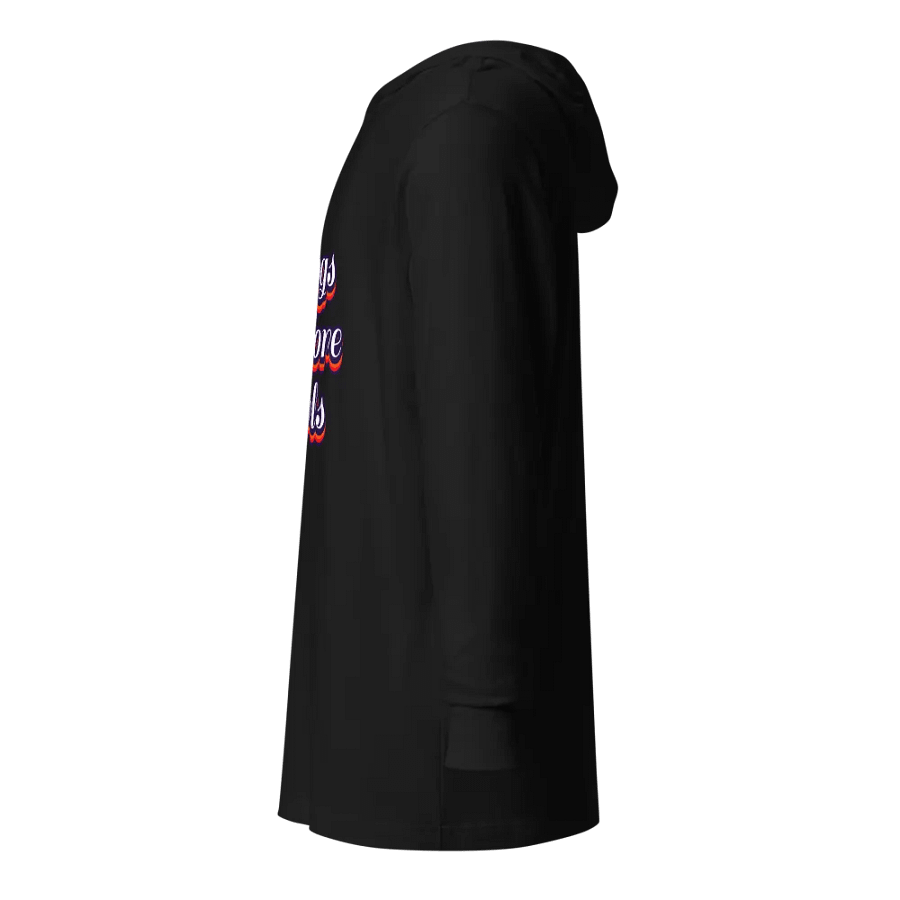 Funny Dog Hoodie - Dogs Before Girls - Cozy Pet Lover Sweatshirt product image (4)