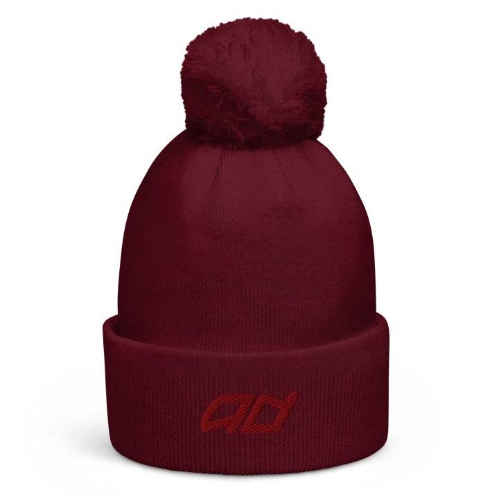 Monochrome Beanie - Maroon product image (1)