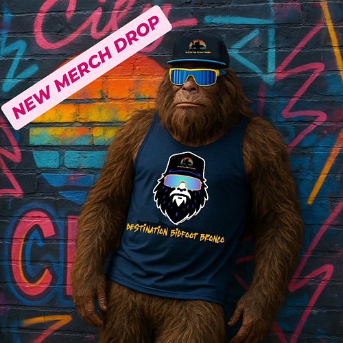 🌟 Bigfoot’s got style, do you? 🌟
The official Destination Bigfoot Bronco gear has landed! 🦶🔥

💥 Tees, hats, tanks & more desi...