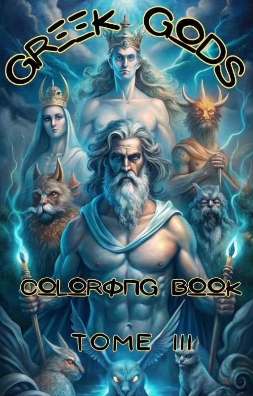 Greek Gods Coloring Book for Adults Tome III product image (1)